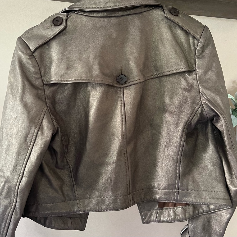 theory leather jacket - Picture 2 of 10